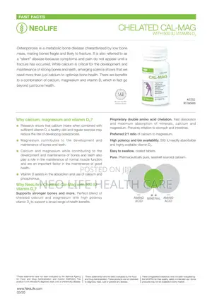 Chelated Cal-Mag - Bone Joint Supplements