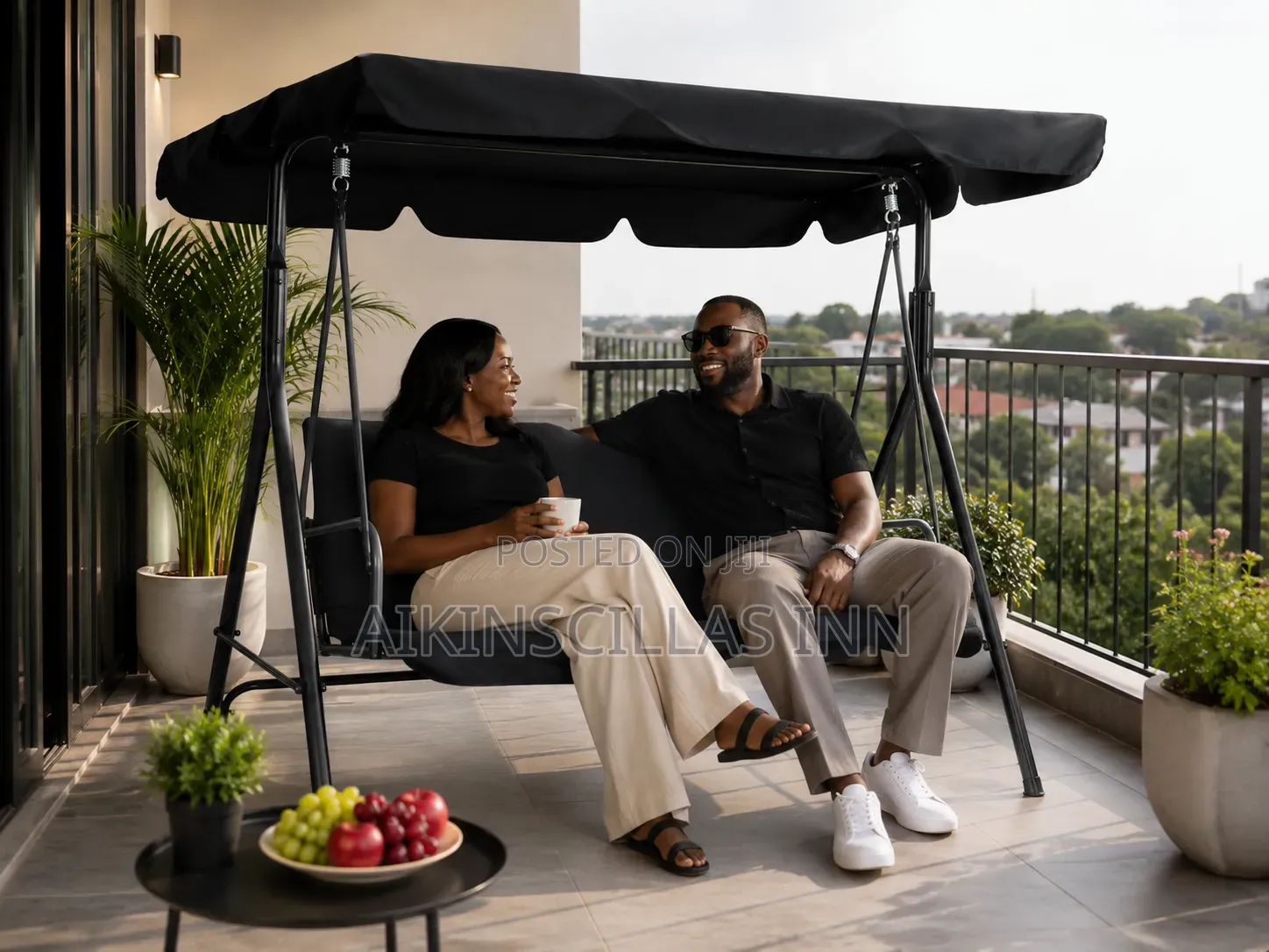 Milano Swing Chair Set