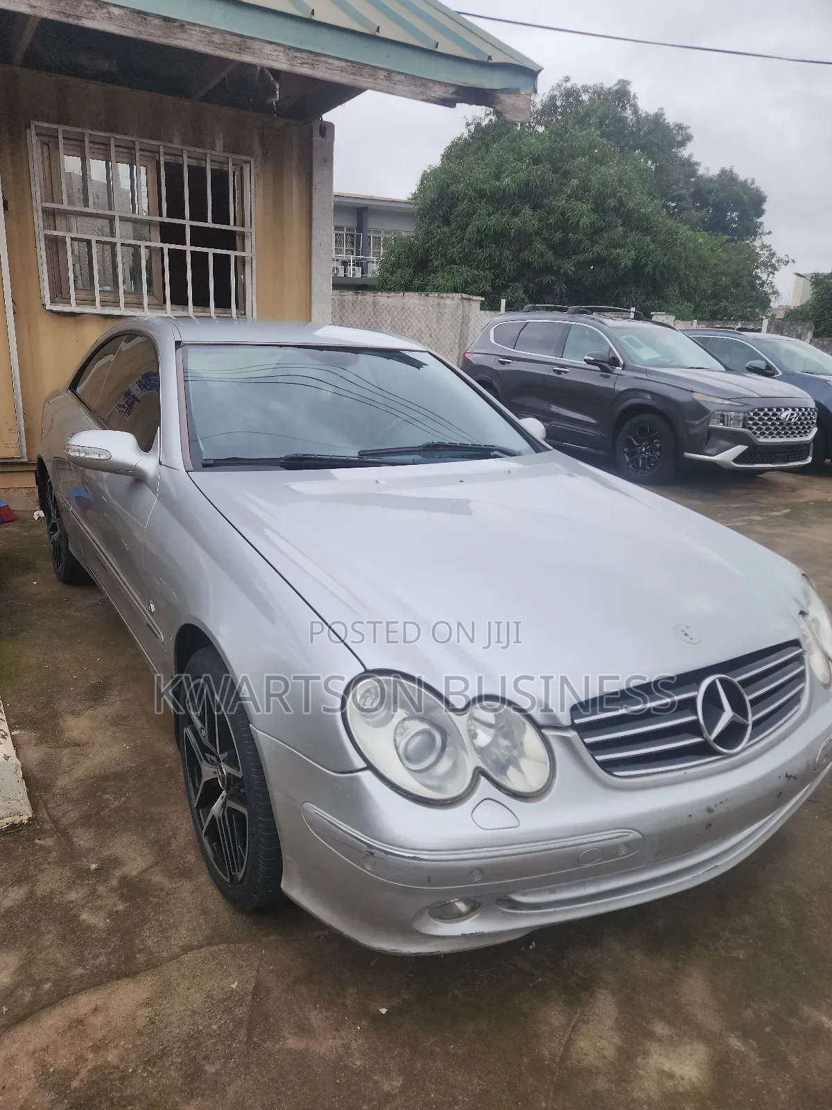 Mercedes-Benz CLK 2008 Silver