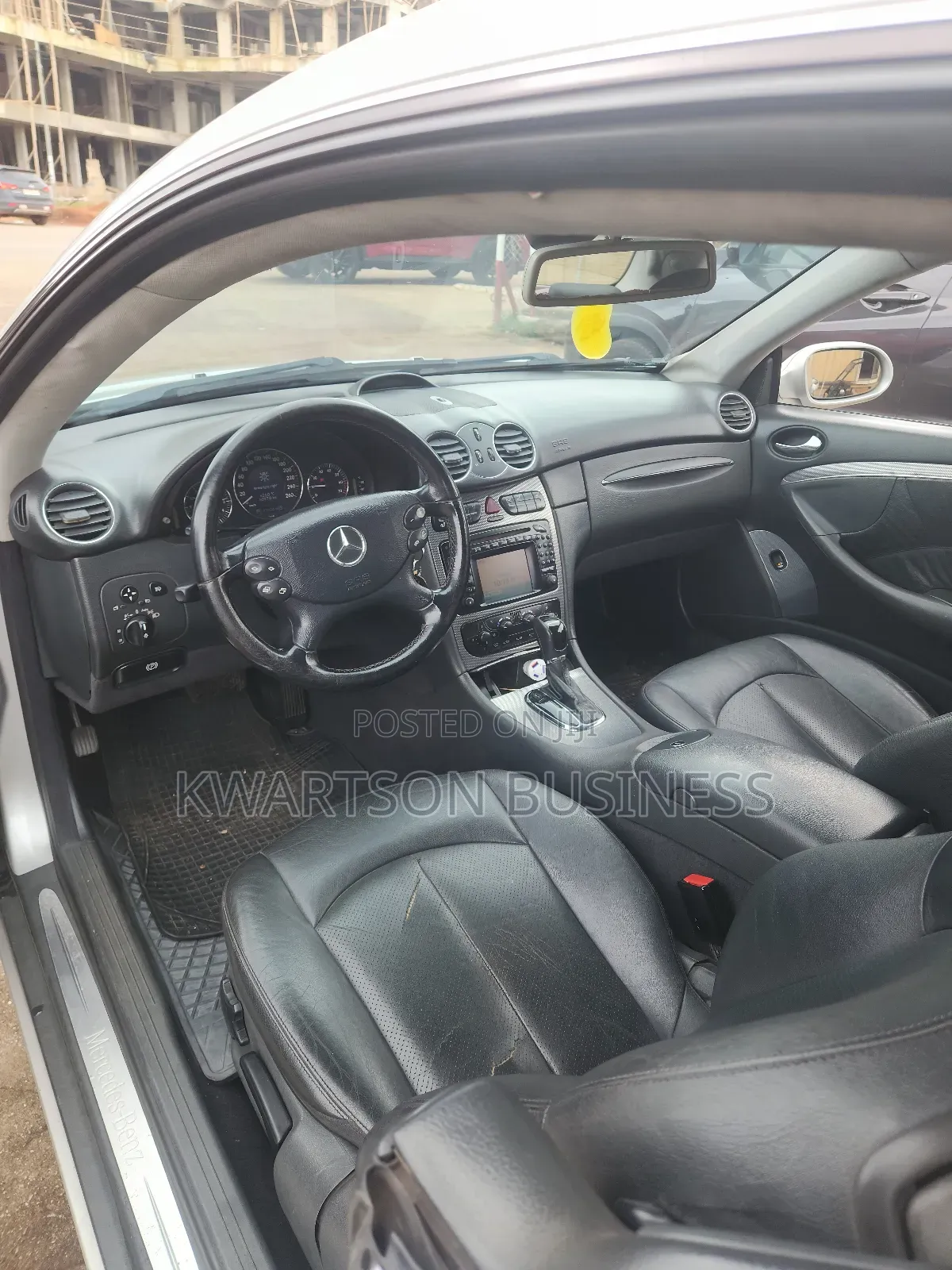 Mercedes-Benz CLK 2008 Silver