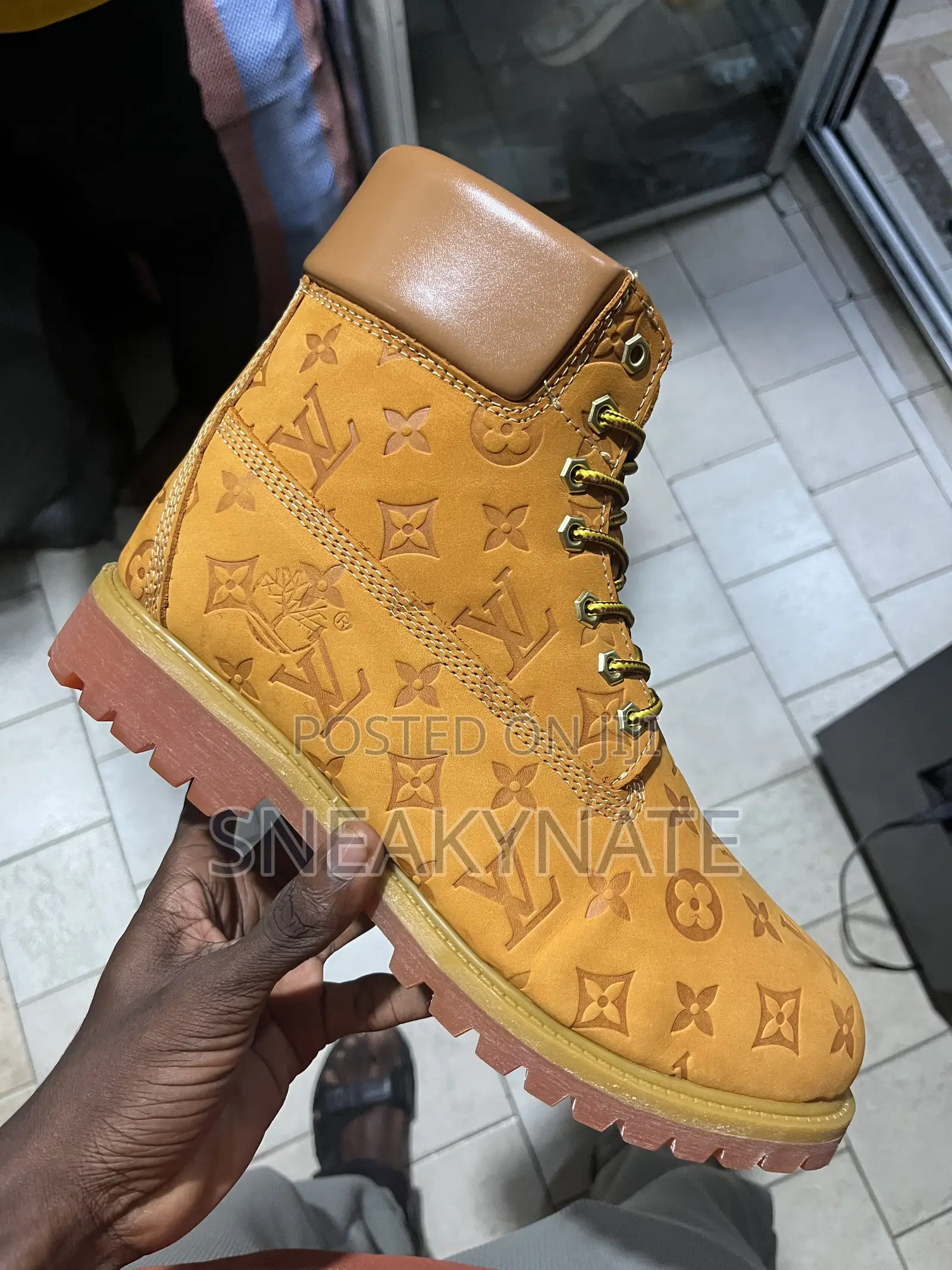 Timberland X Louis Vuitton Boots