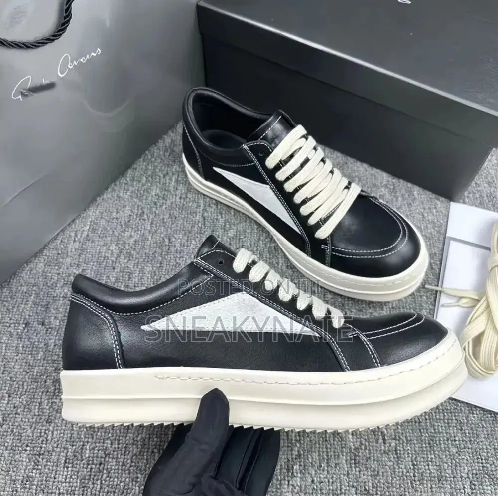 Rick Owen’S Low Top Men’S Sneakers