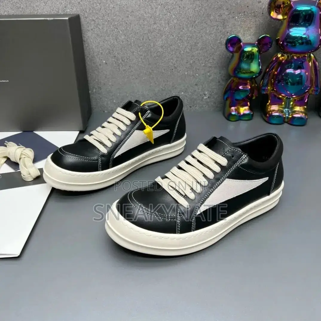 Rick Owen’S Low Top Men’S Sneakers