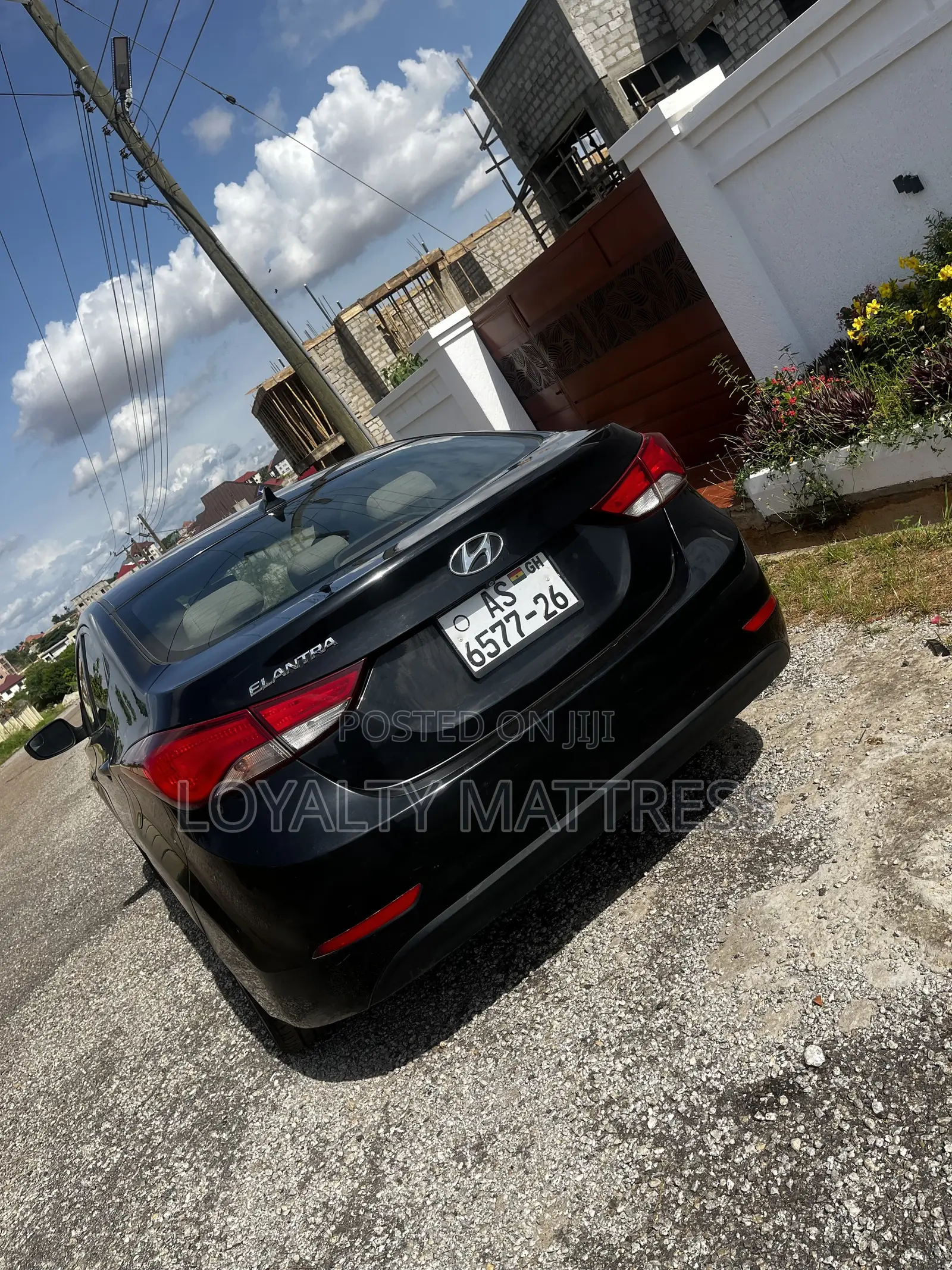 Hyundai Elantra Limited Sedan FWD (1.8L 4cyl 6A) 2016 Black