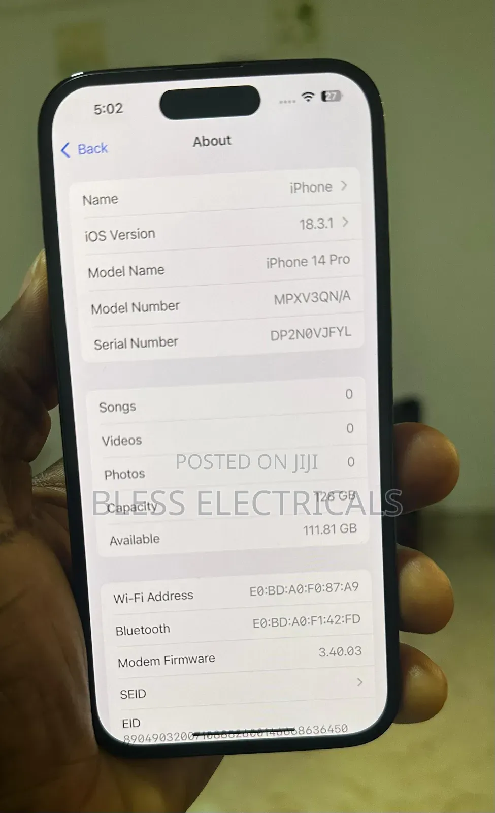 Apple iPhone 14 Pro 128 GB Gray