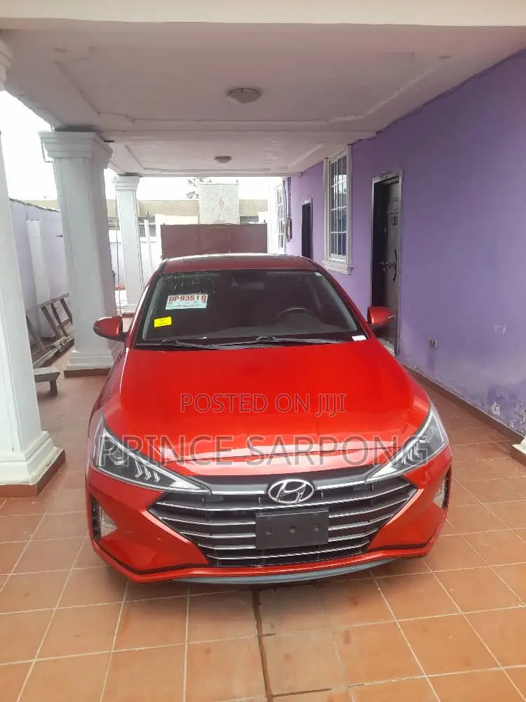 Hyundai Elantra Limited 2020 Red