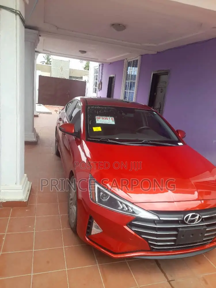 Hyundai Elantra Limited 2020 Red