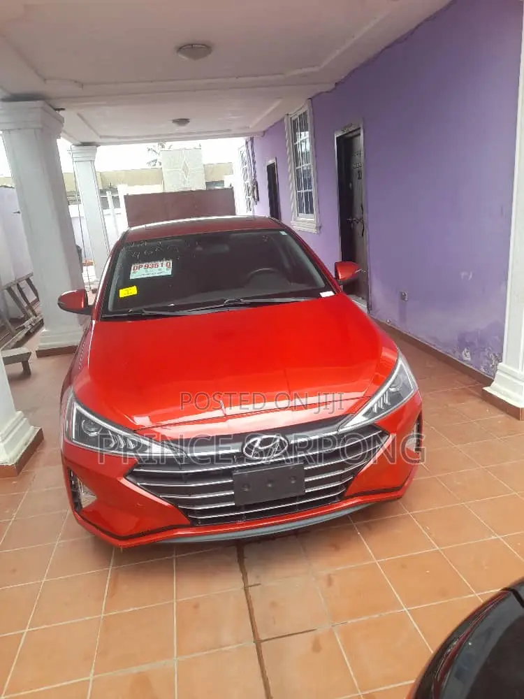 Hyundai Elantra Limited 2020 Red