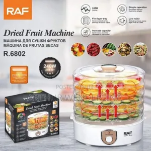 5-Tray Electric Food Dehydrator for Fruits, Vegetables Herbs-White