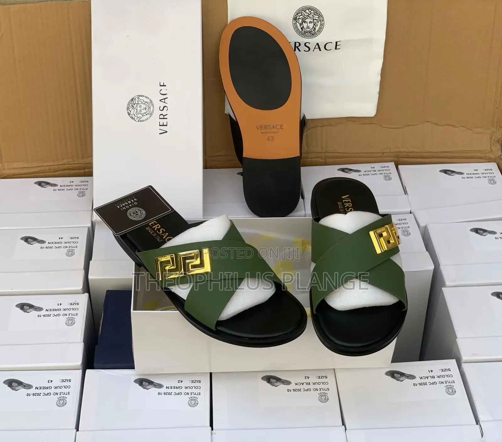 Men’S Casual Slippers Versace