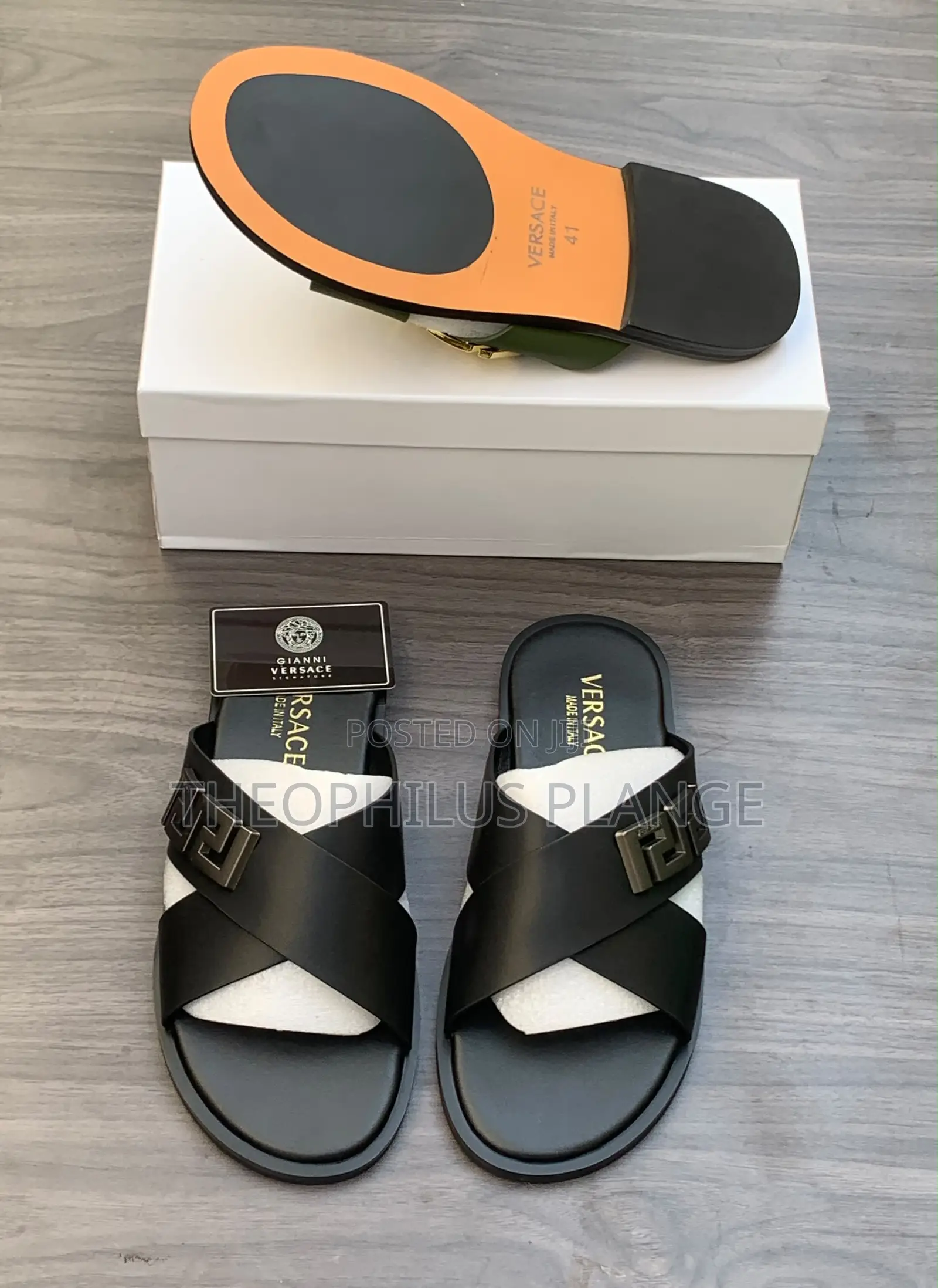 Men’S Casual Slippers Versace