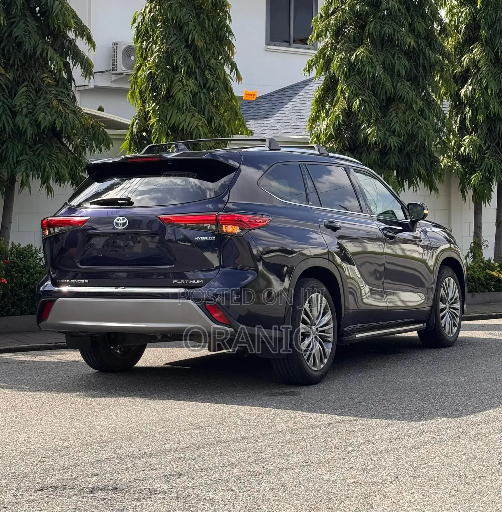 Toyota Highlander Platinum 2022 Blue