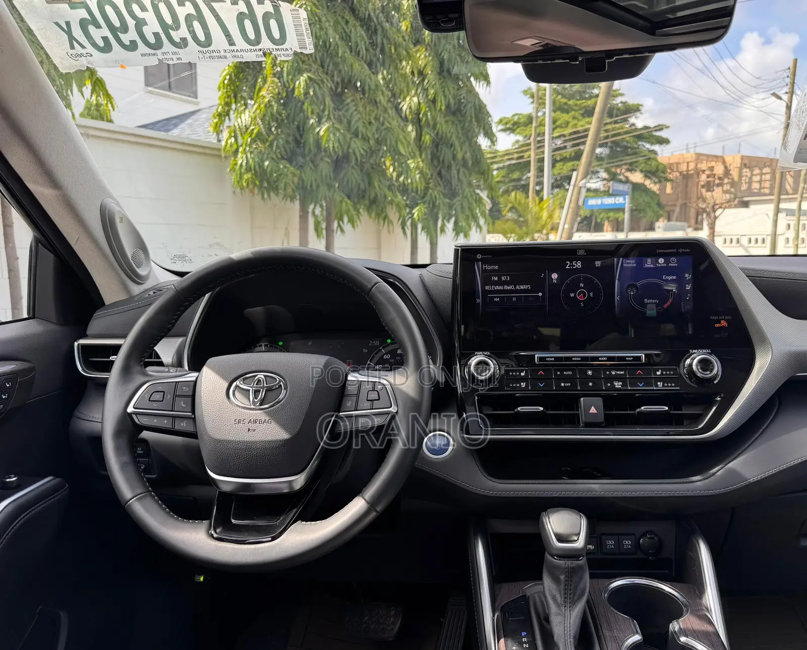 Toyota Highlander Platinum 2022 Blue