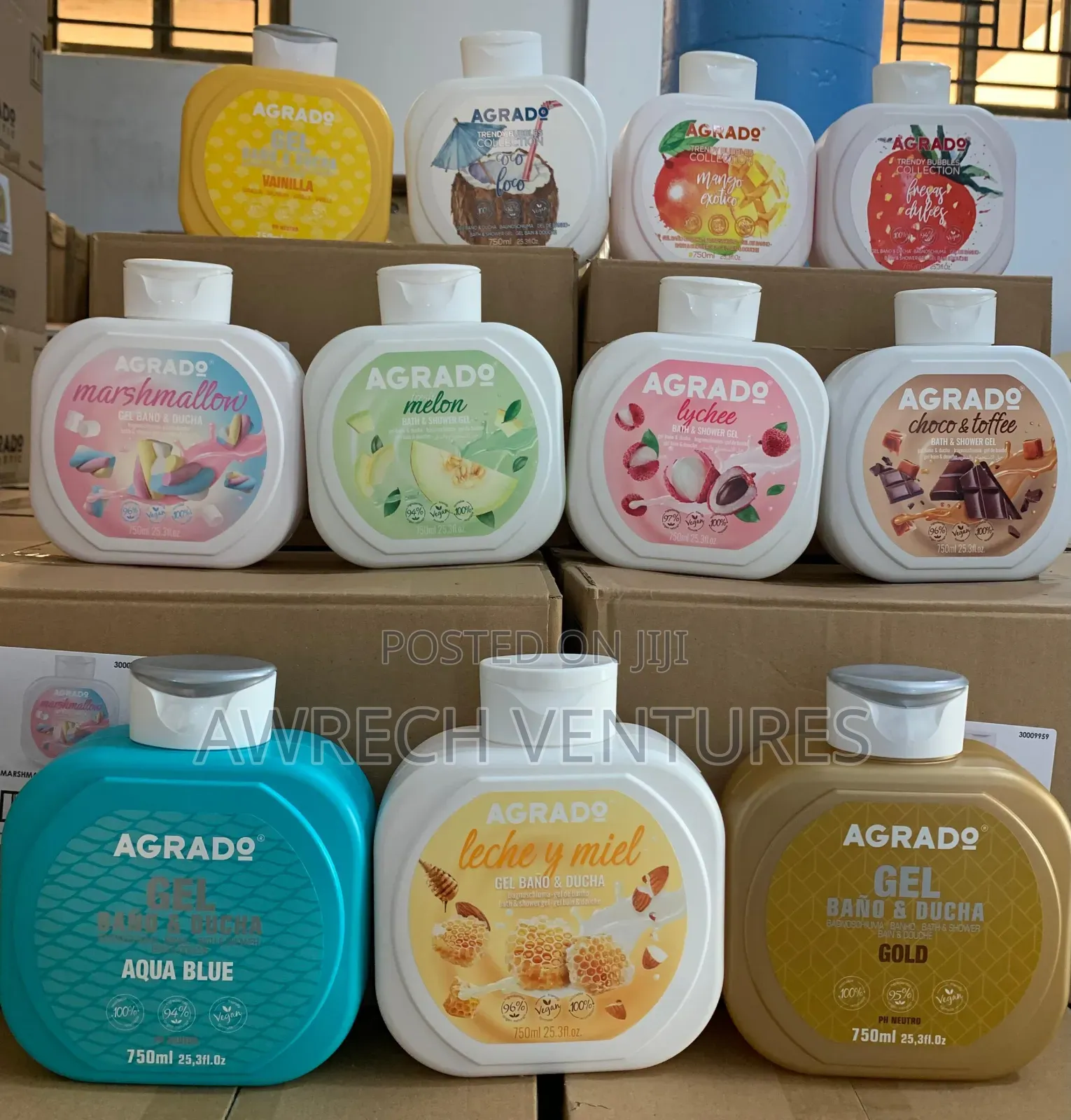 Agrado Shower Gel 750ml