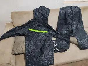 Raincoat Suit With Reflective Strip – Top & Down Rainwear