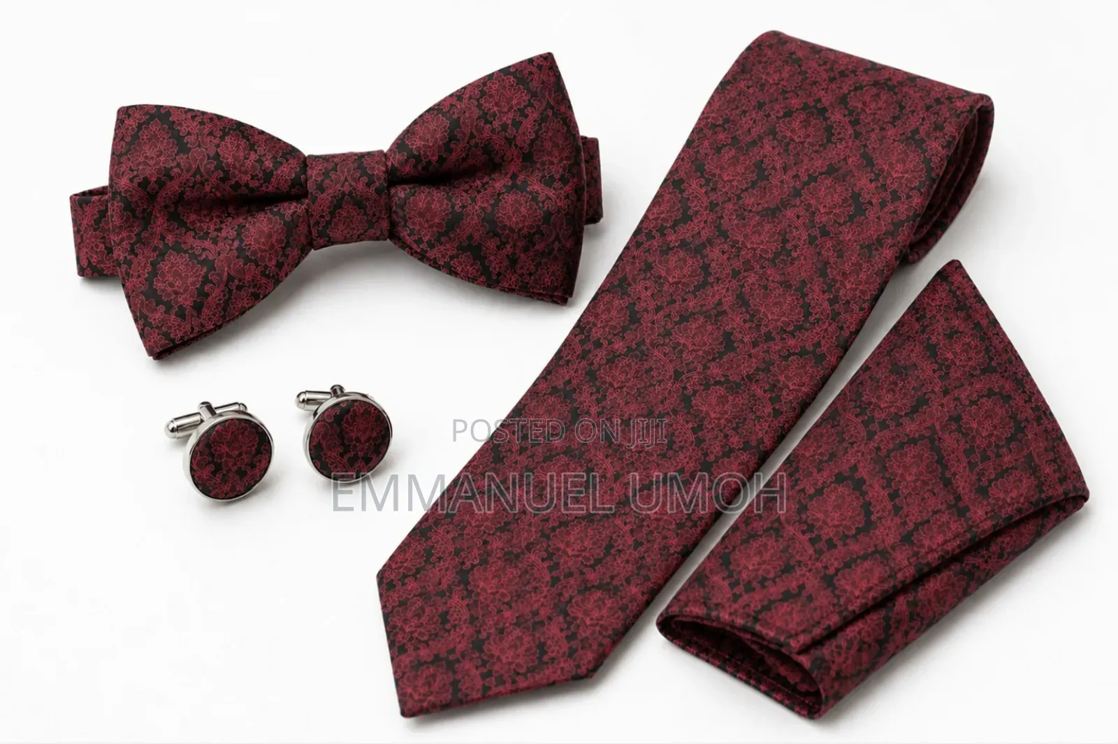 Good Quality Flying Ties and Bow Tie With Cufflinks and Pocket Square