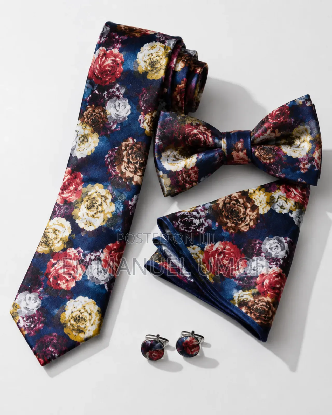 Good Quality Flying Ties and Bow Tie With Cufflinks and Pocket Square