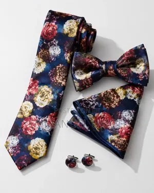 Good Quality Flying Ties and Bow Tie With Cufflinks and Pocket Square