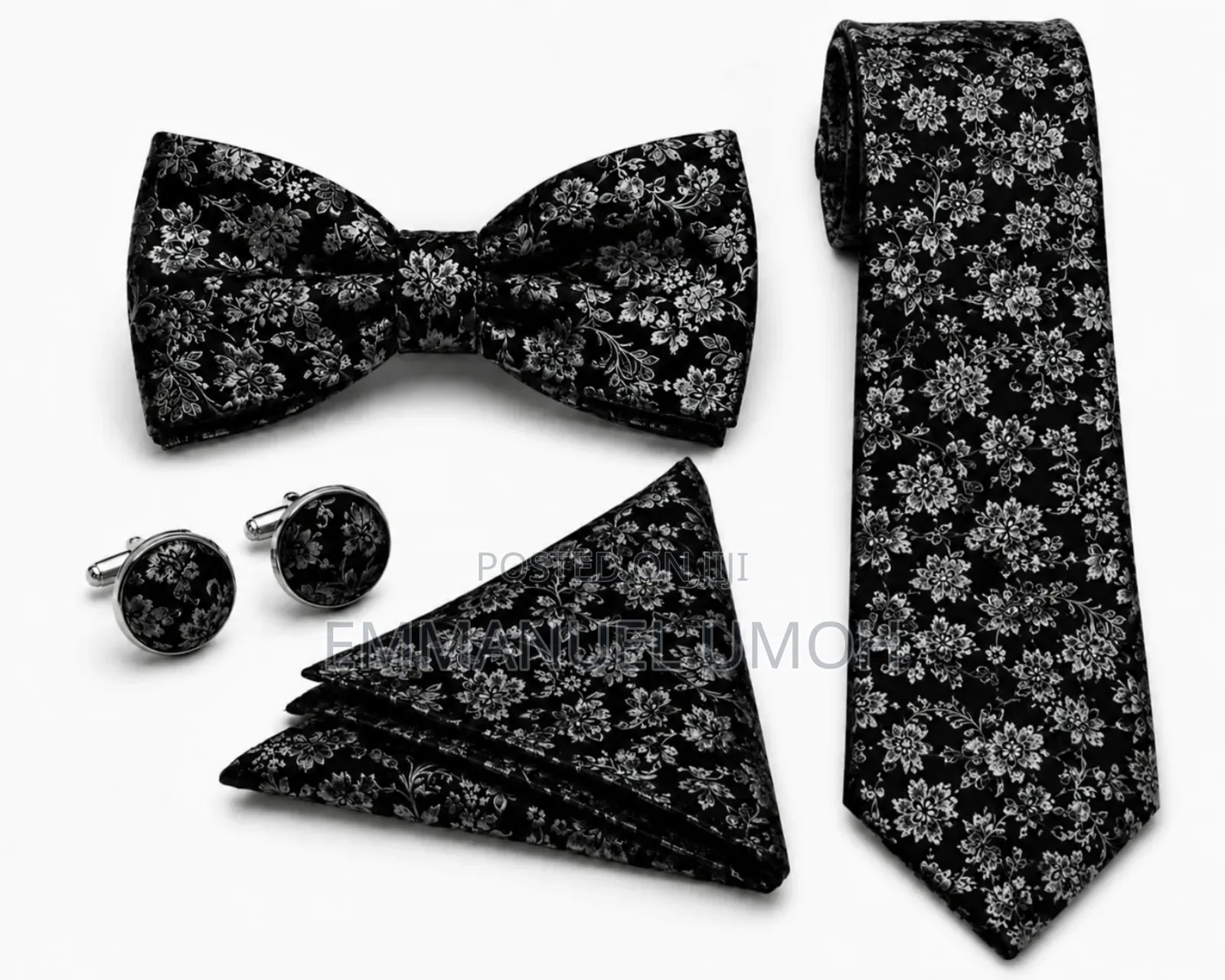 Good Quality Flying Ties and Bow Tie With Cufflinks and Pocket Square