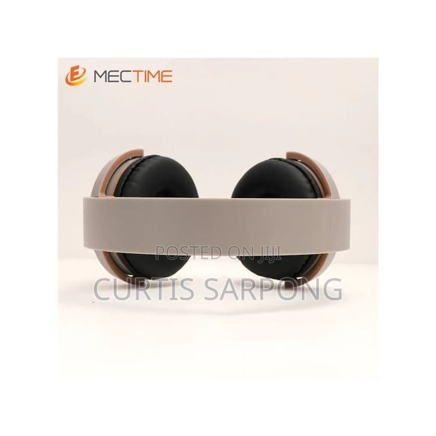 Wireless Headphone Bluetooth Stereo Headset - Brown