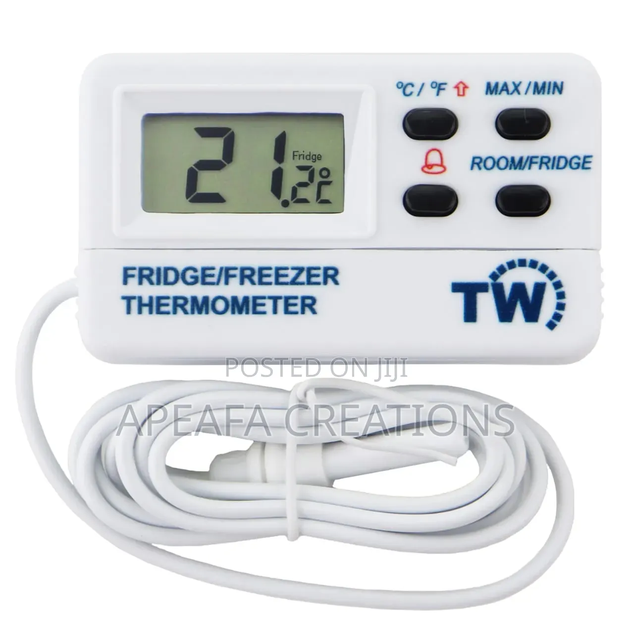 Digital Fridge Freezer Thermometer