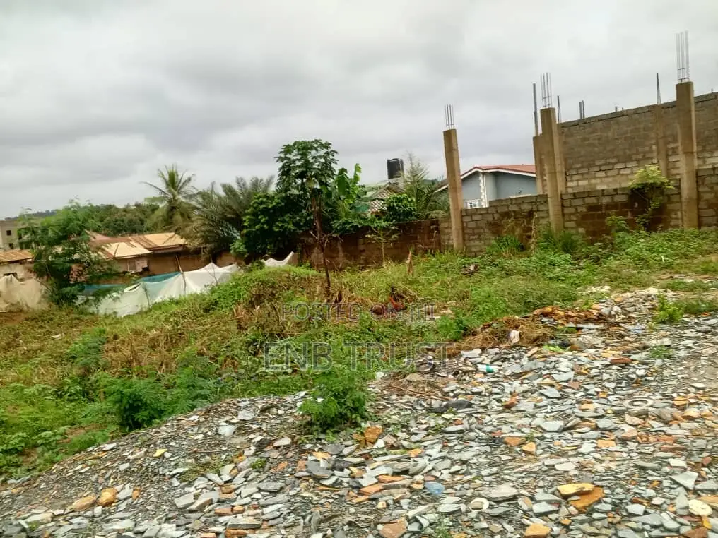2 Plots of Land for Sale at Pokuase Afiaman Main R.