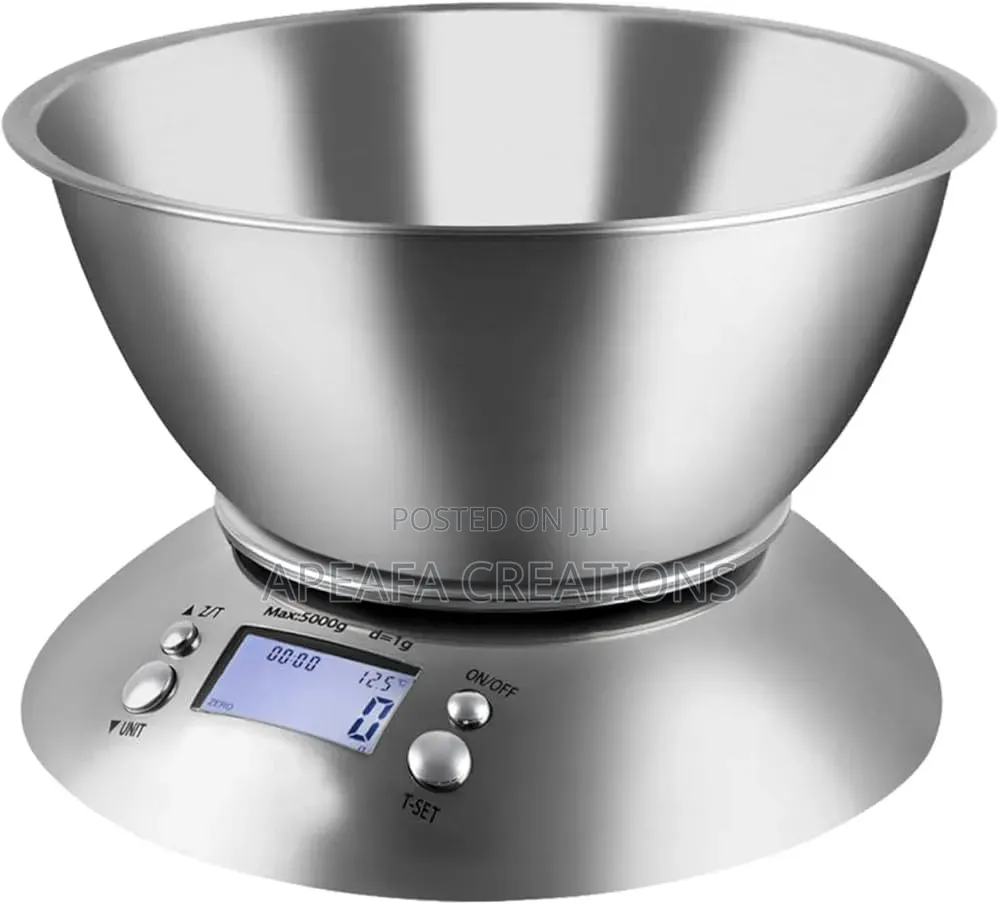 Digital Pan Scale Stainless Steel 5kg