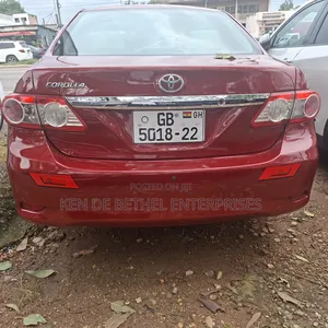 Toyota Corolla 2011 Red