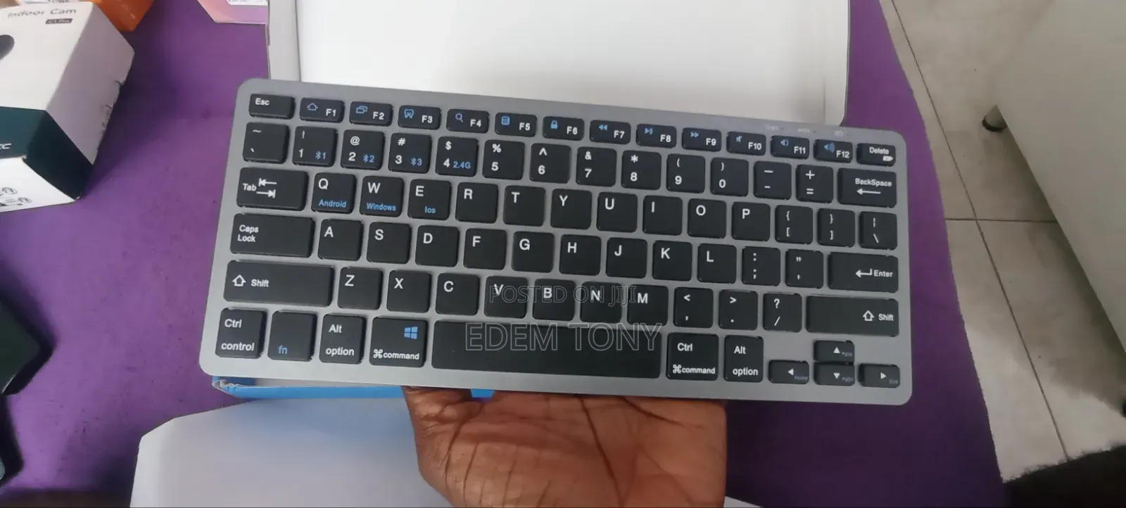 Super Slim Portable Rechargeable Bluetooth Keyboard Mouse Combo