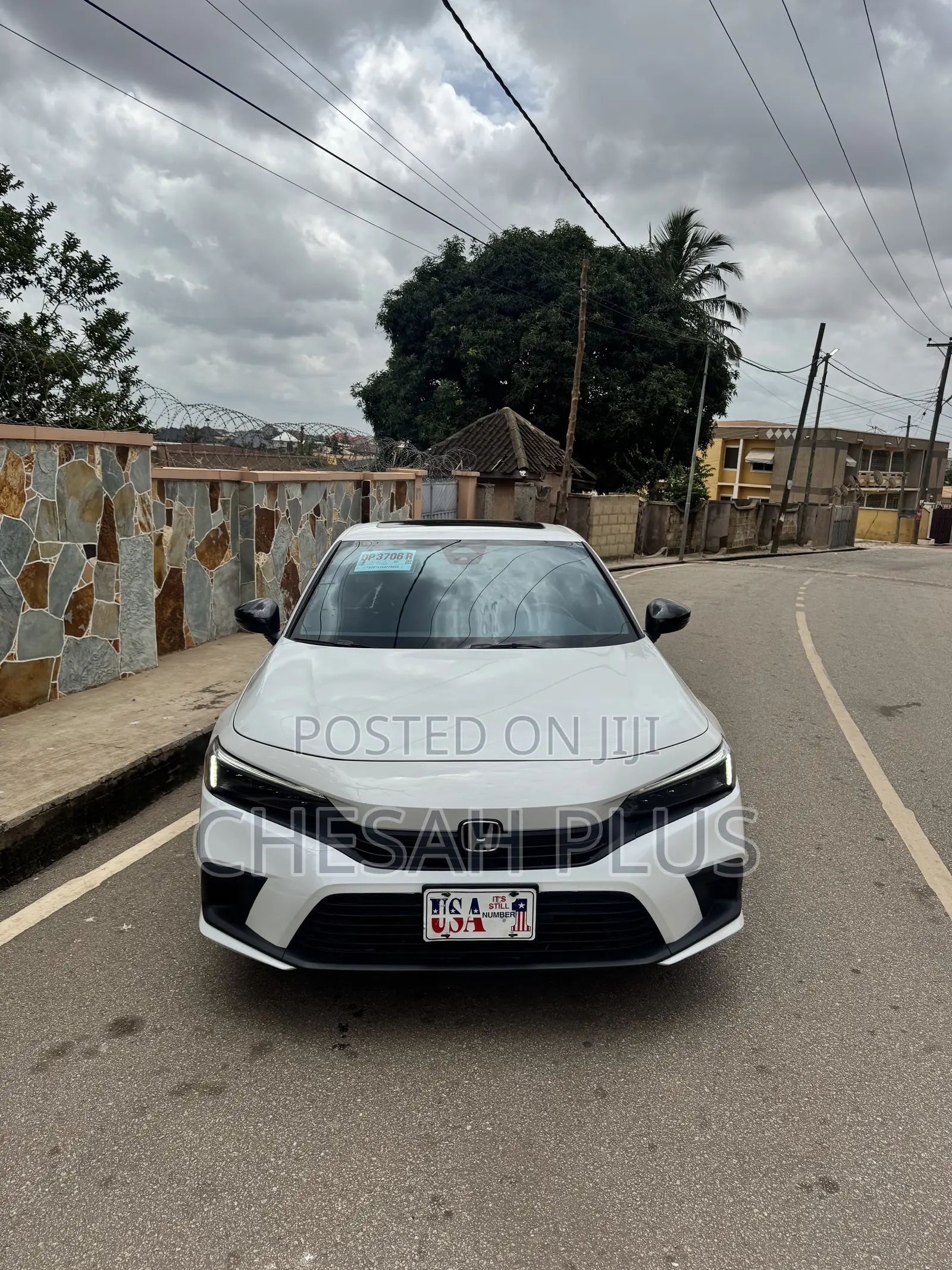 New Honda Civic Sport CVT 2024 White