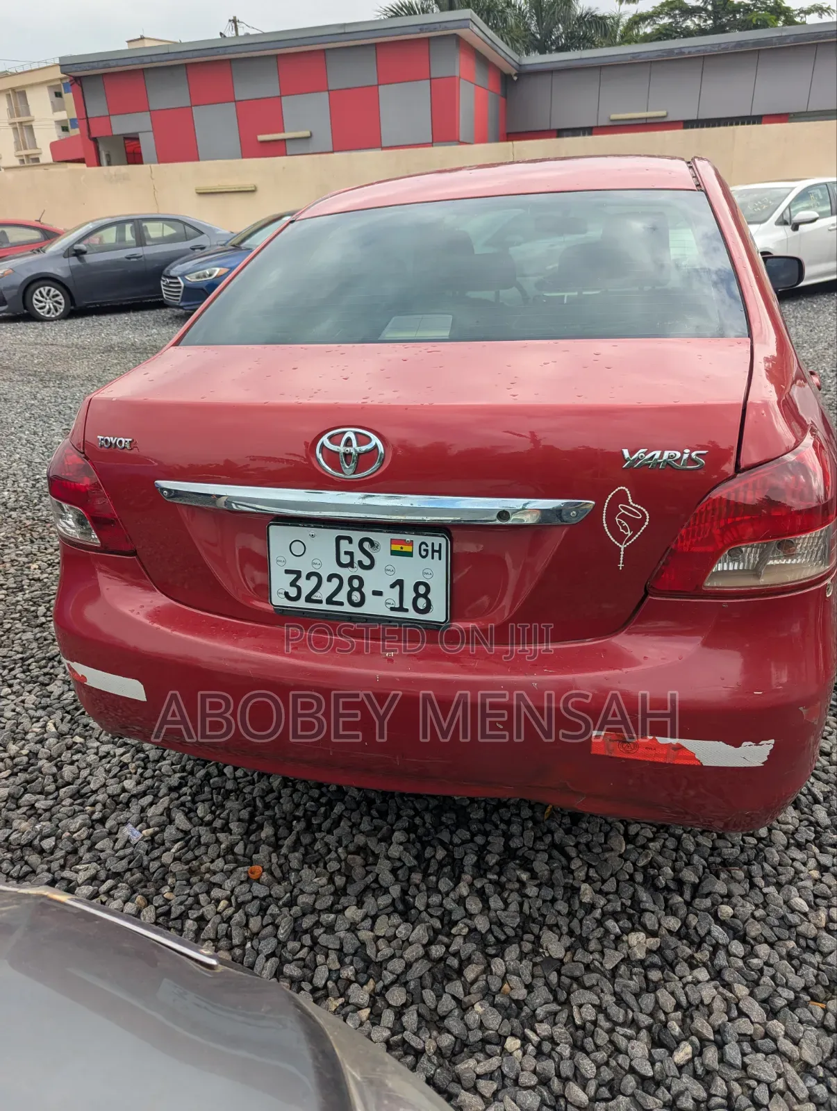Toyota Yaris 1.5 Sedan 2008 Red