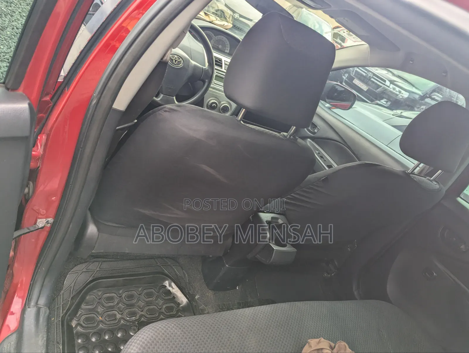 Toyota Yaris 1.5 Sedan 2008 Red