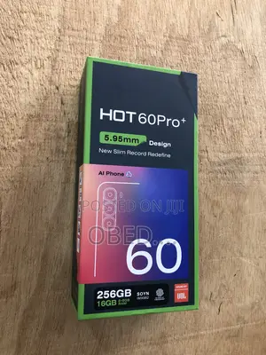 New Infinix Hot 60 Pro+ 256 GB Black