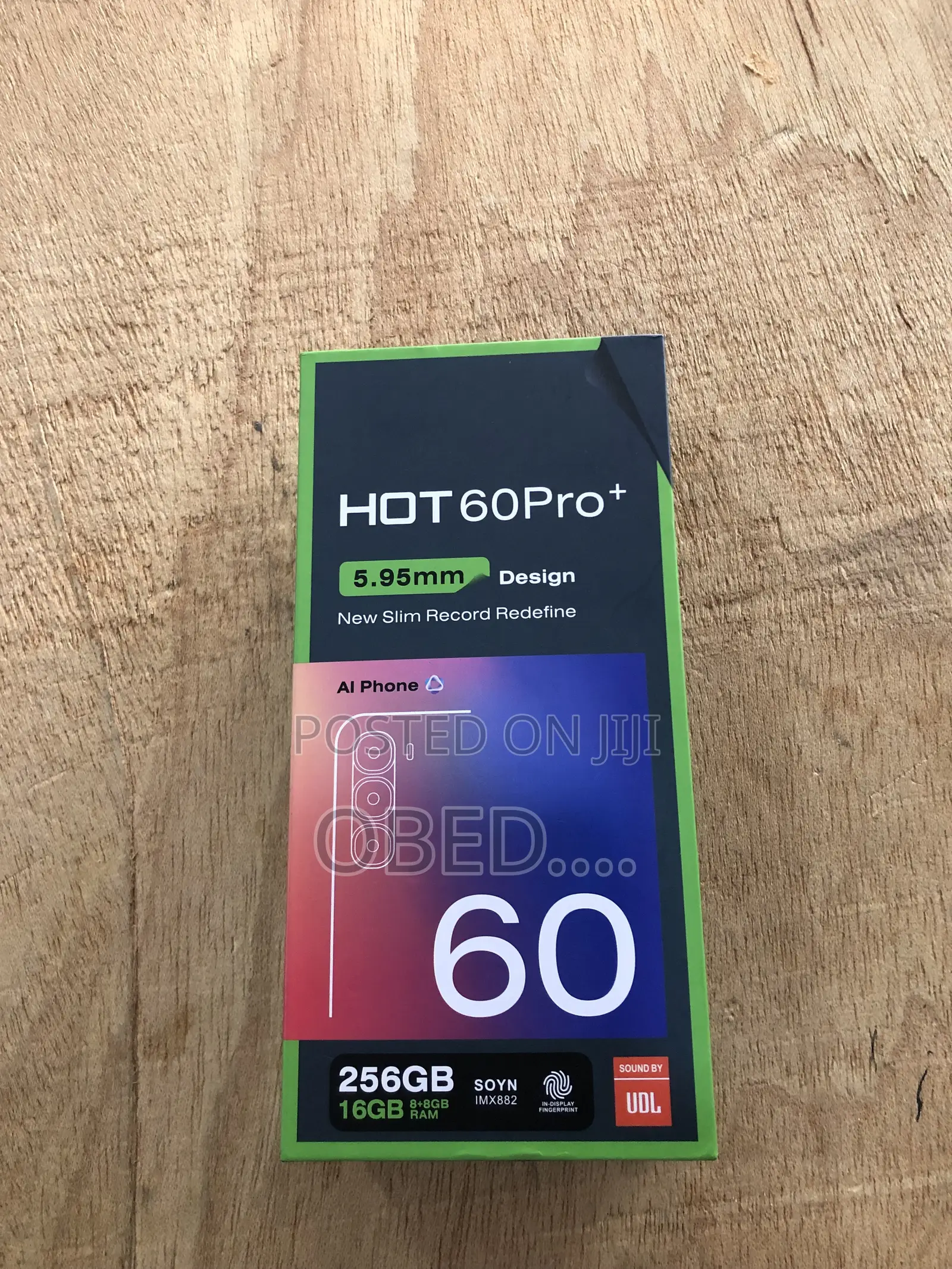 New Infinix Hot 60 Pro+ 256 GB Black