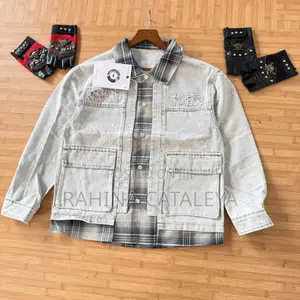 Men Denim Top Long Sleeves