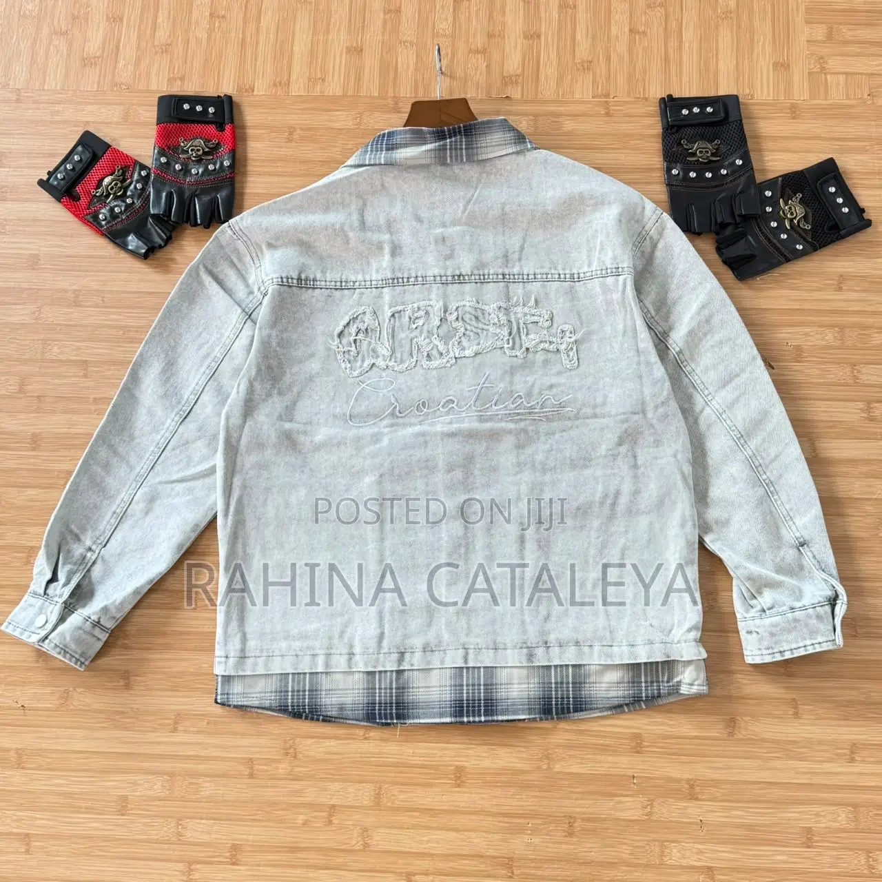 Men Denim Top Long Sleeves