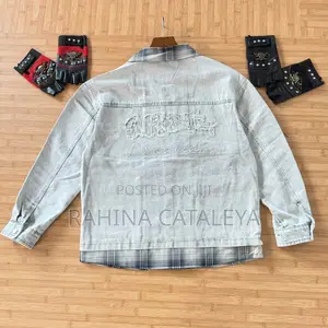 Men Denim Top Long Sleeves