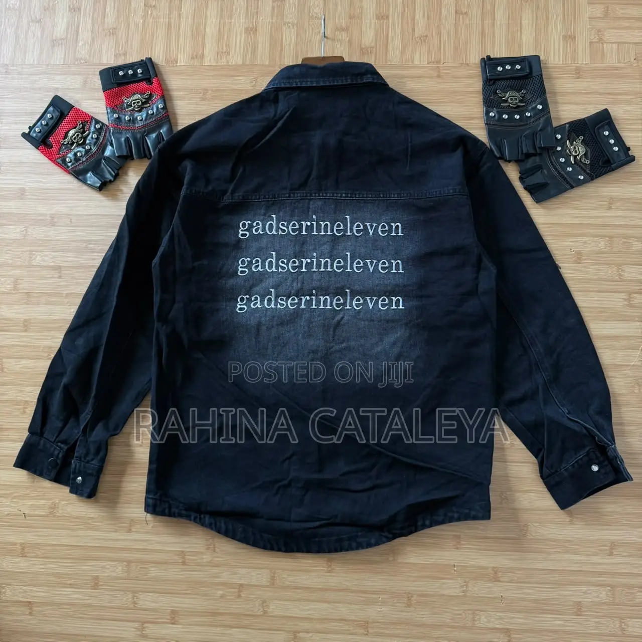 Men Denim Top Long Sleeves