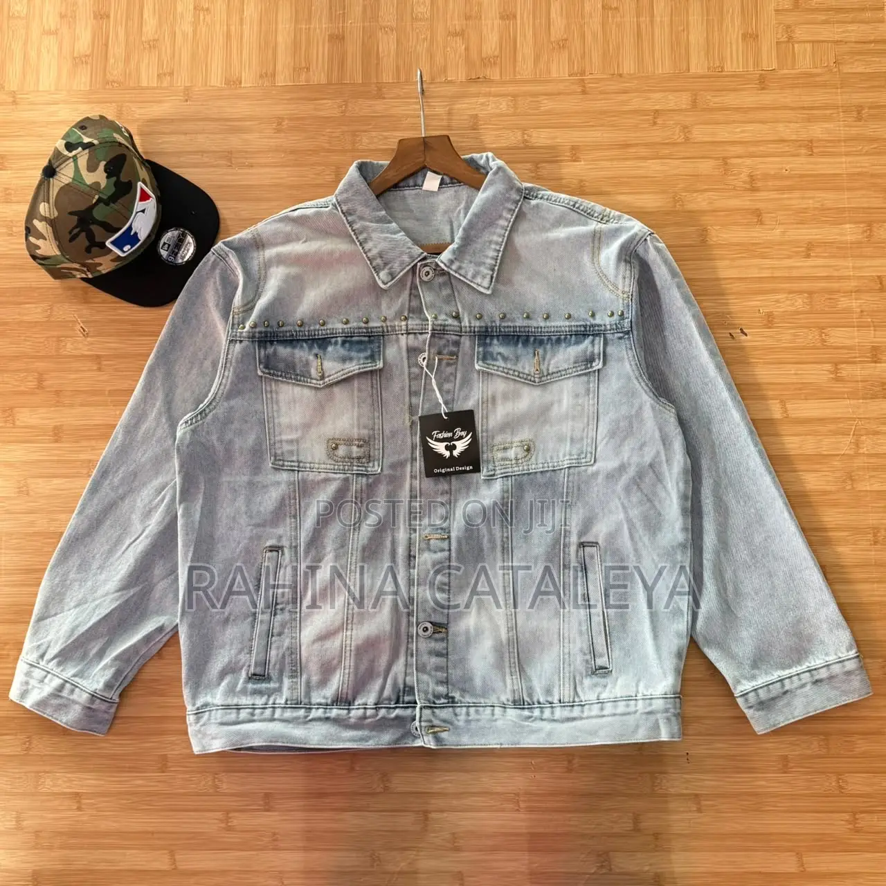 Men Denim Top Long Sleeves