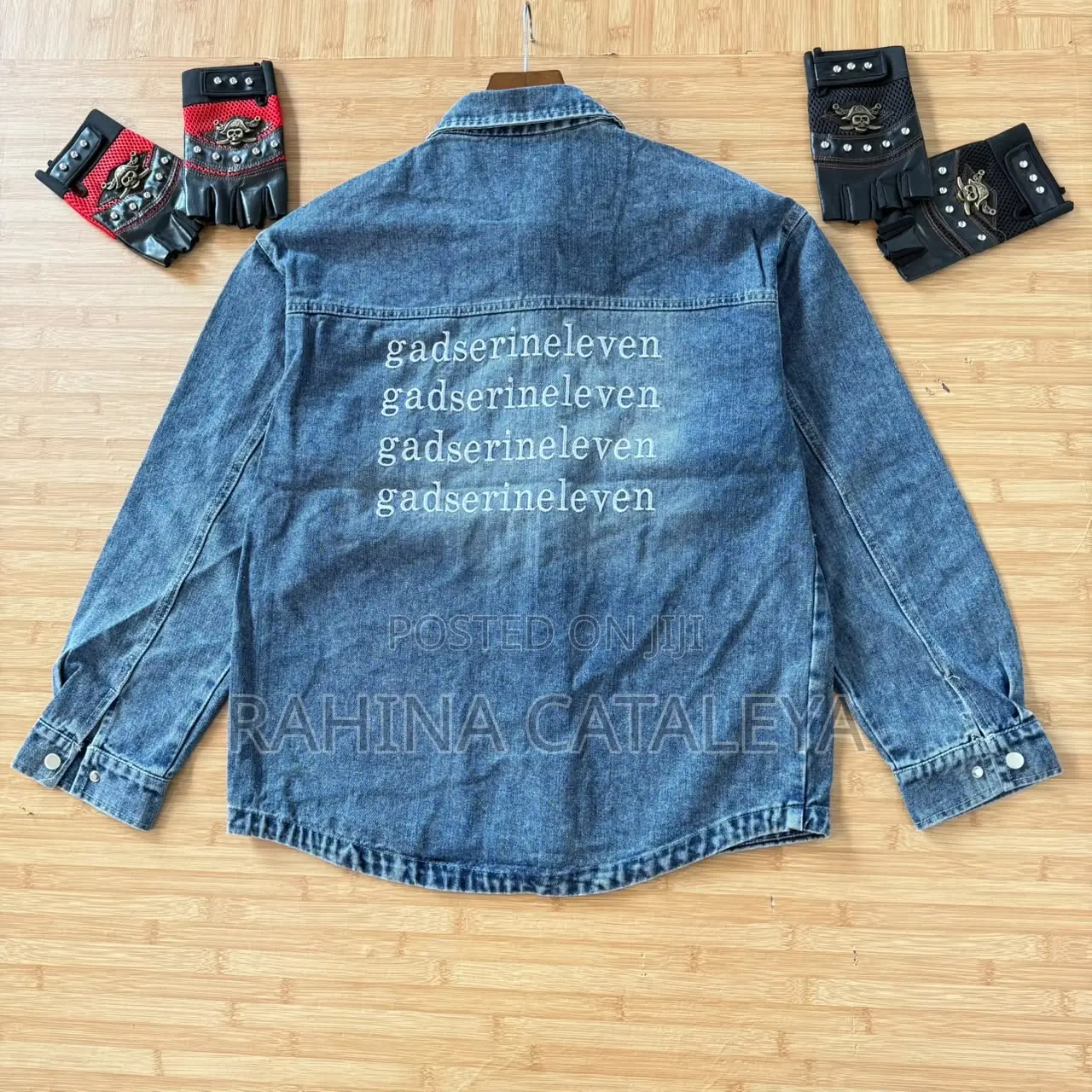 Men Denim Top Long Sleeves