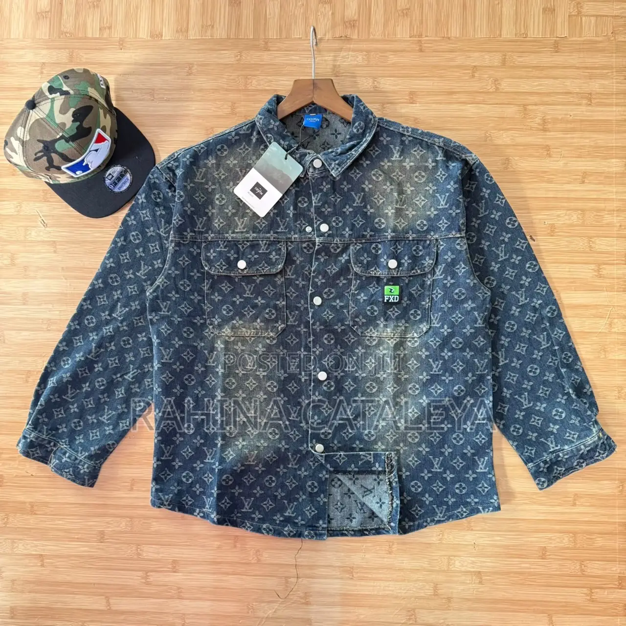 Men Denim Top Long Sleeves