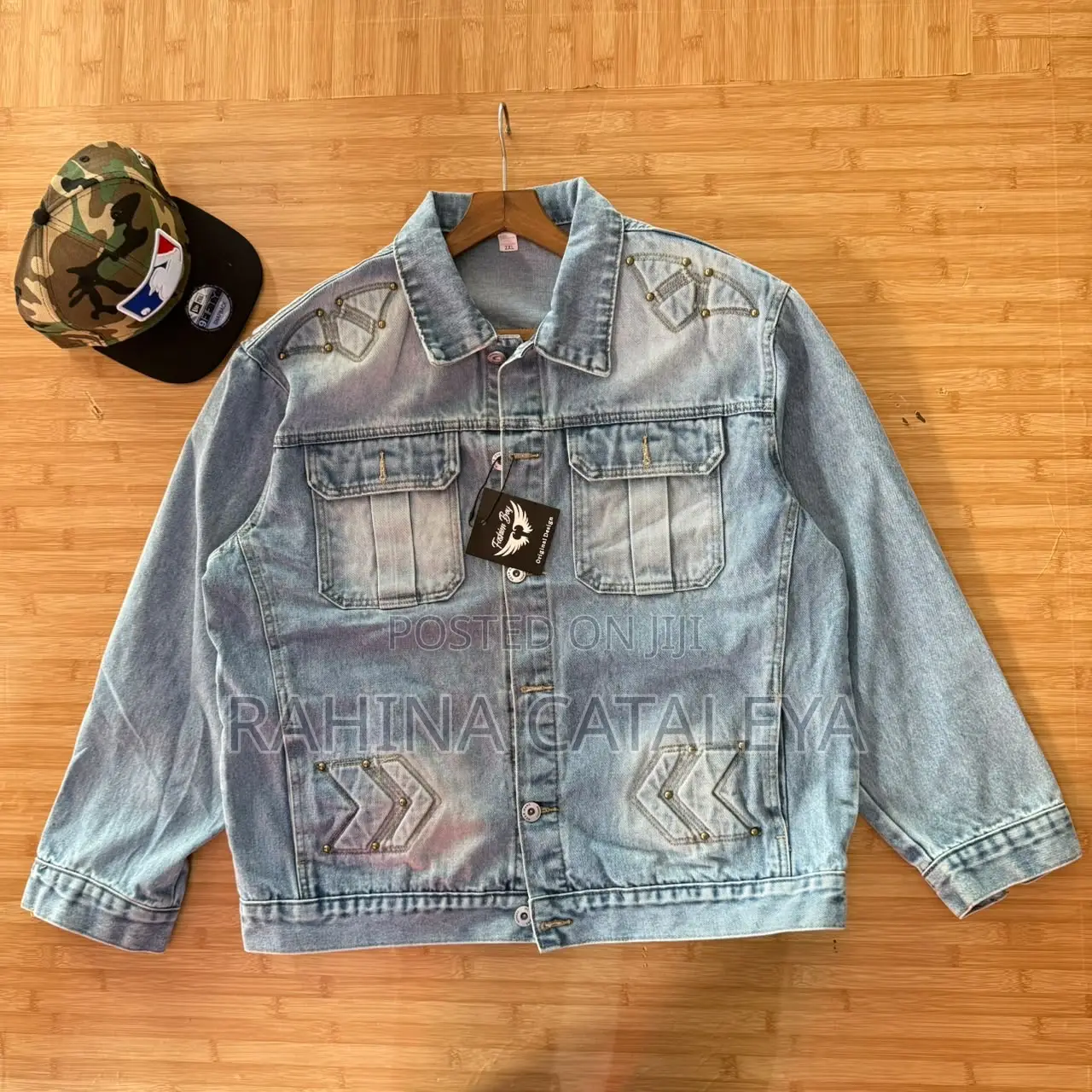 Men Denim Top Long Sleeves