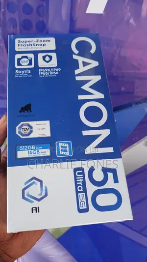 New Tecno Camon 50 Ultra 512 GB Blue