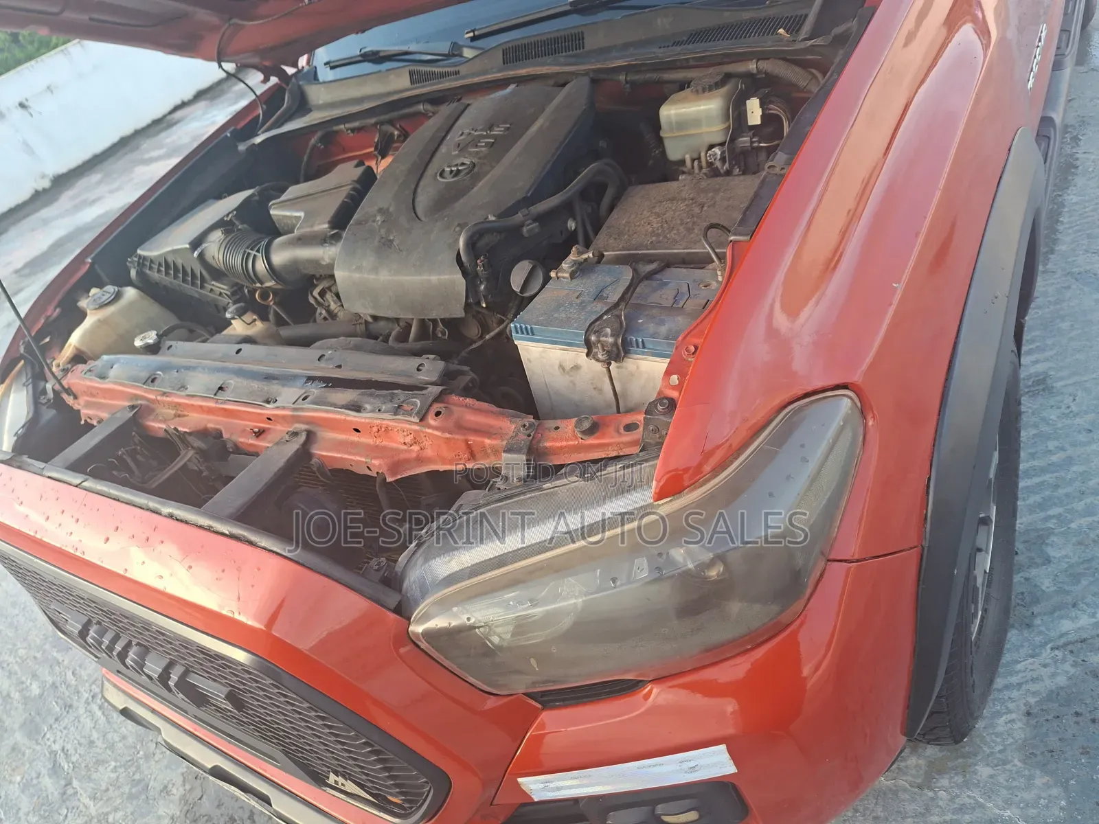 Toyota Tacoma 4dr Double Cab 2016 Orange