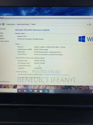 Laptop Lenovo ThinkPad L570 8GB Intel Core i5 SSD 256GB