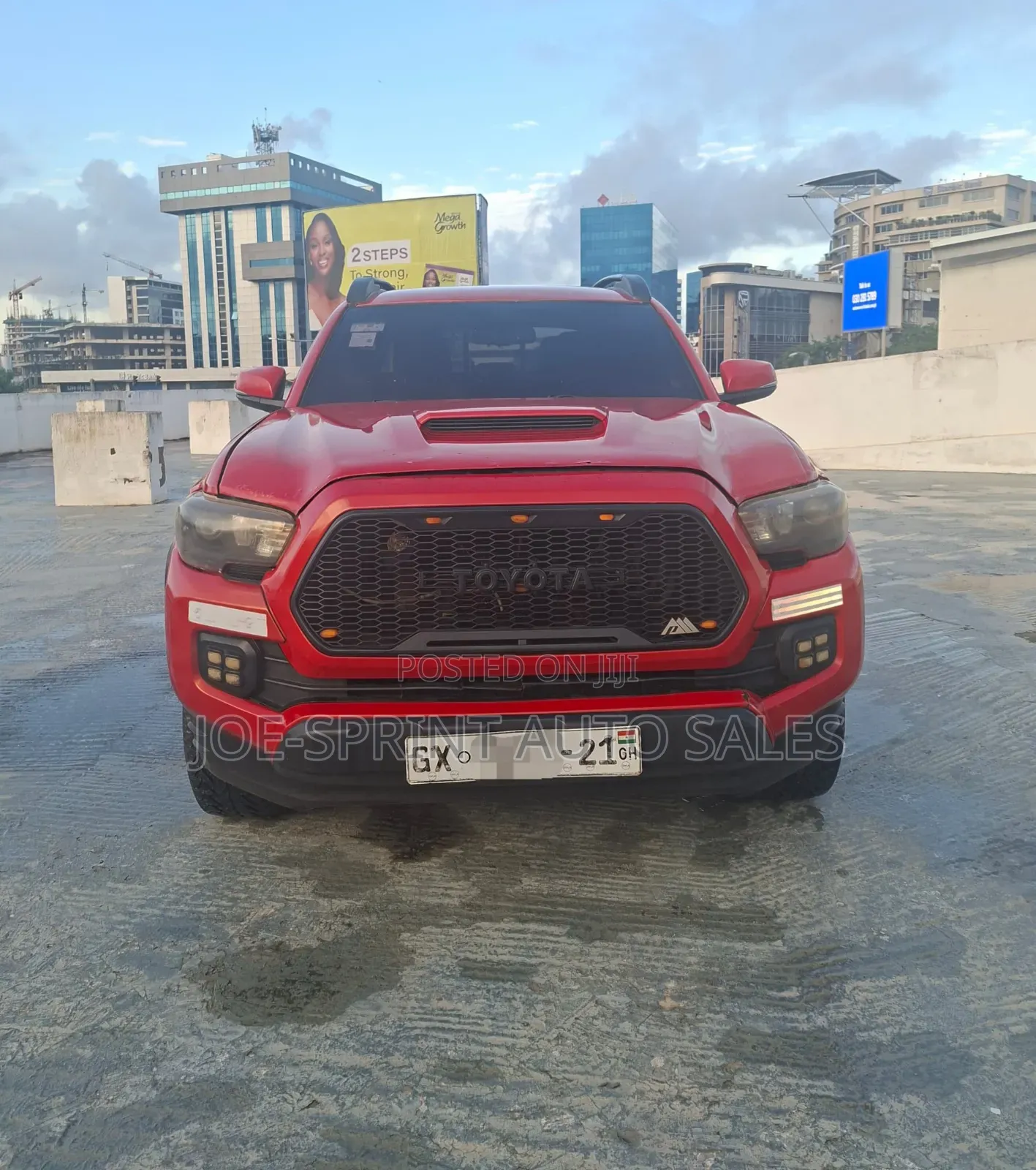 Toyota Tacoma 4dr Double Cab 2016 Orange