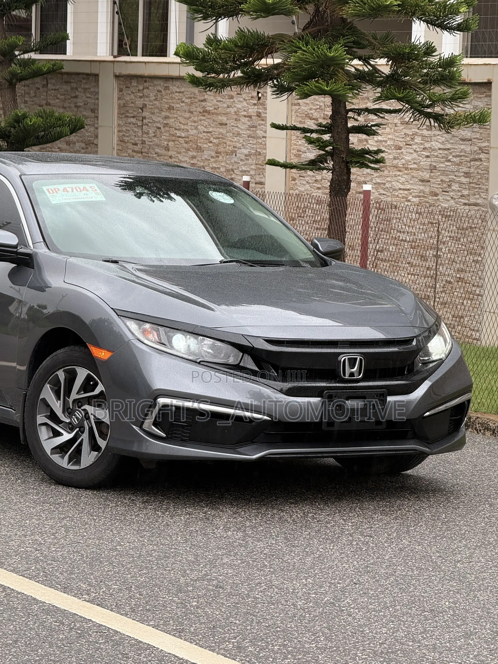 Honda Civic EX 2021 Gray