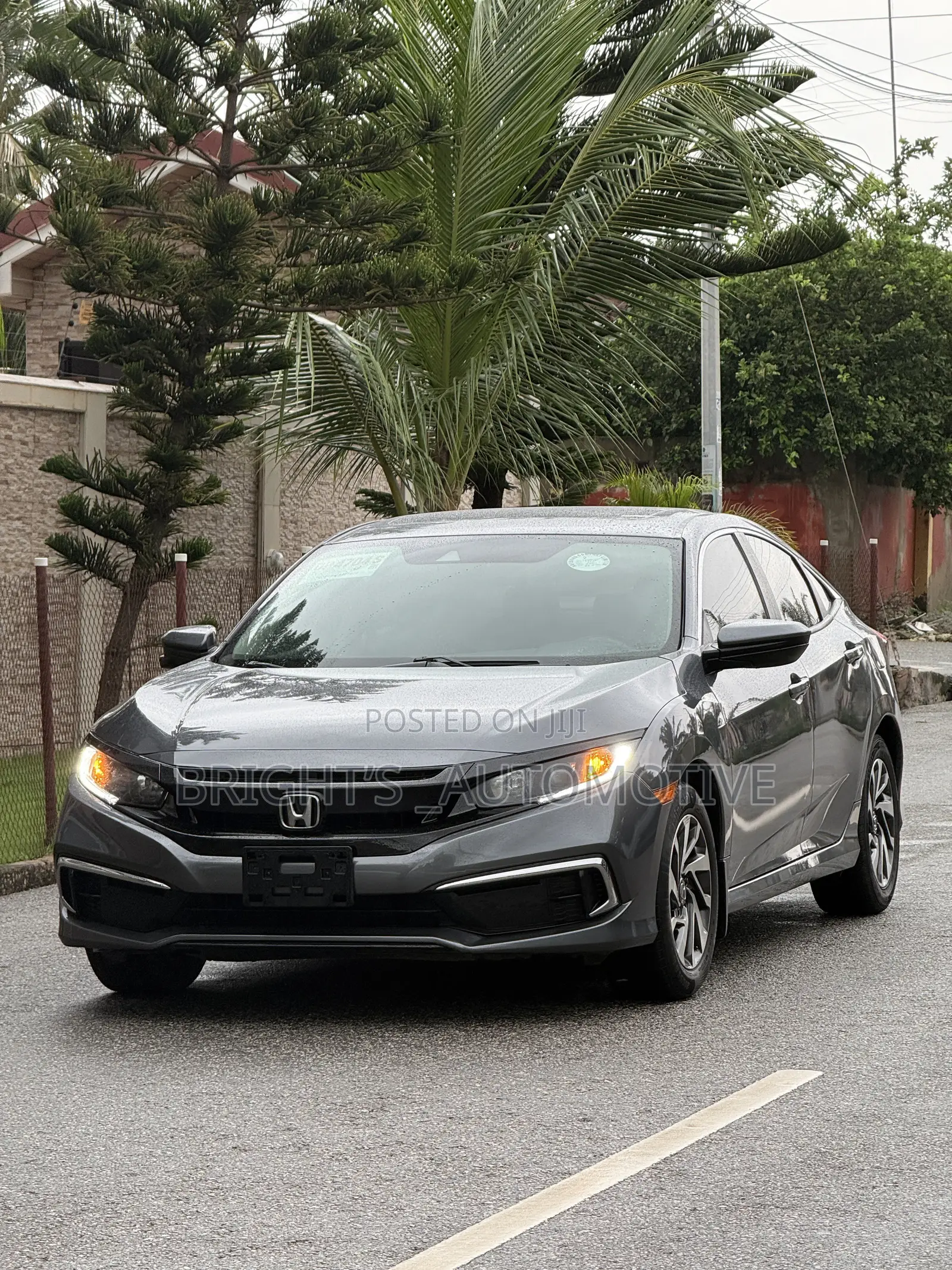 Honda Civic EX 2021 Gray