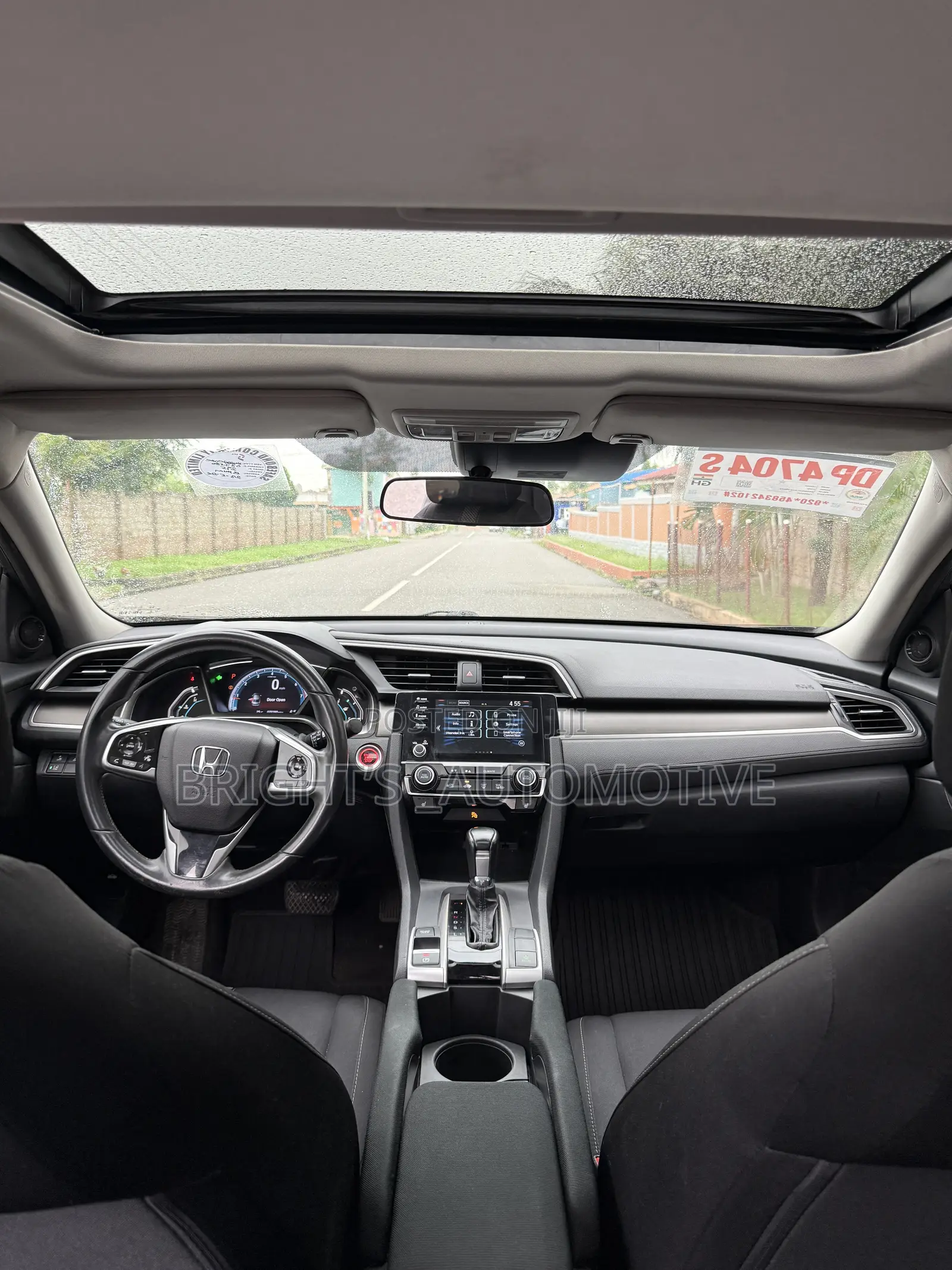 Honda Civic EX 2021 Gray