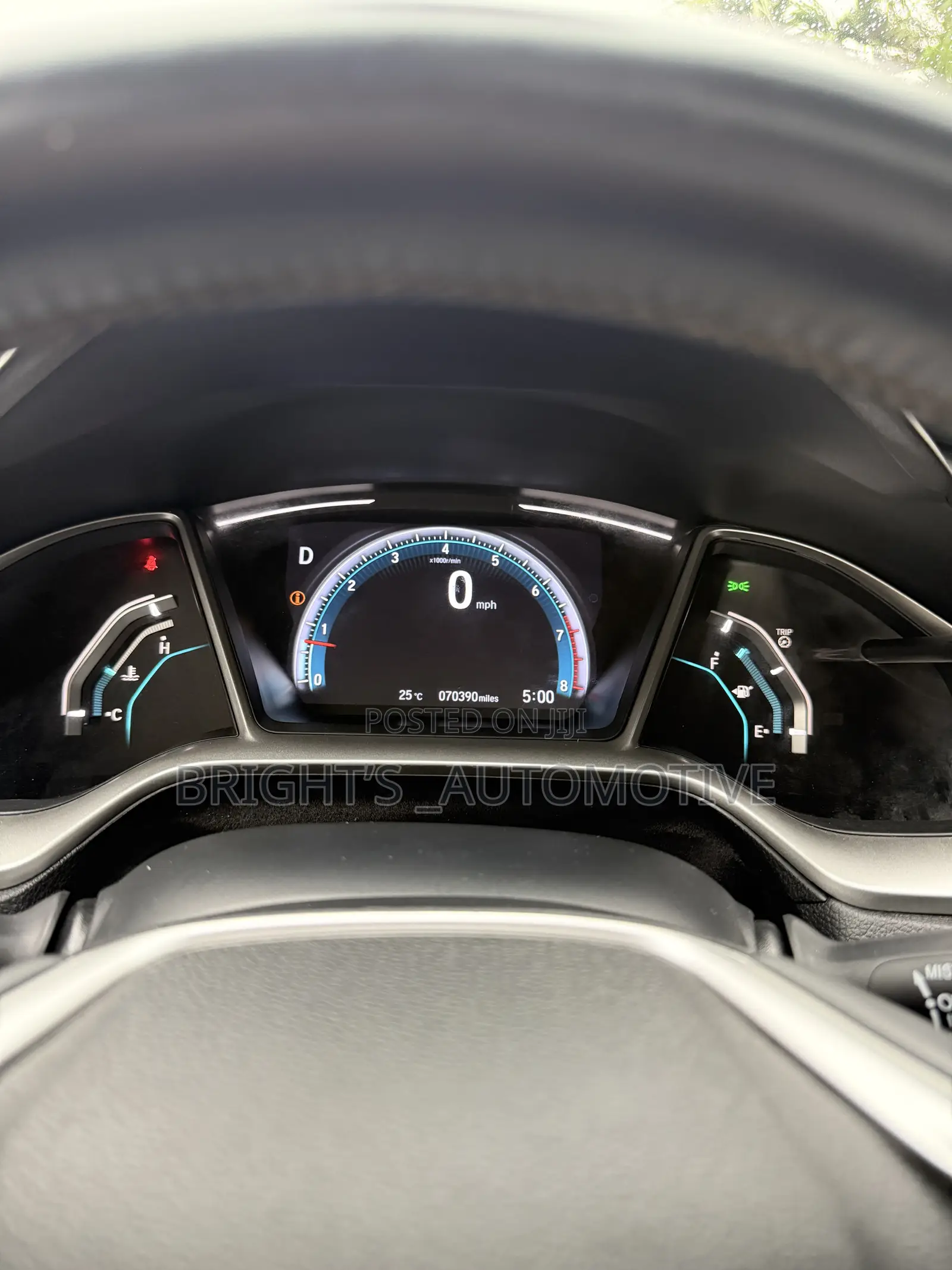 Honda Civic EX 2021 Gray